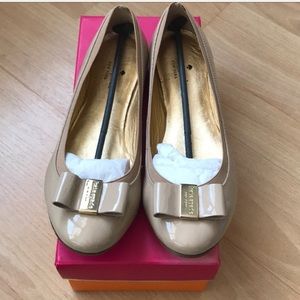 Kate Spade Tock nude flats